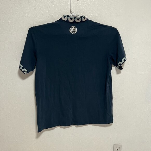 Bad Birdie Country Club Golf Polo Shirt Short Sleeve Blue Men's size XL - Picture 8 of 8